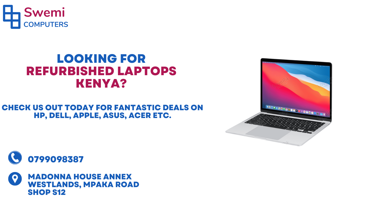 Refurbished laptops Kenya