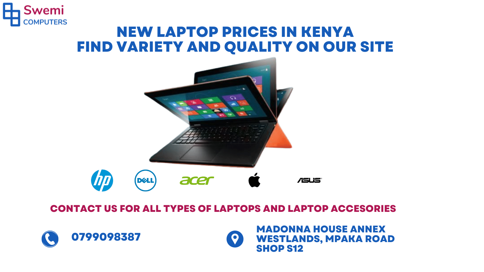 New laptop prices in Kenya